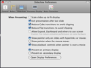 Slideshow Options in Keynote Slideshow Options in Keynote
