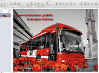 The image inserted into Keynote